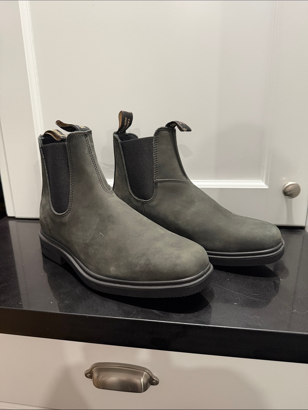 Blundstone Men's Chukka Boots in Dark Gray